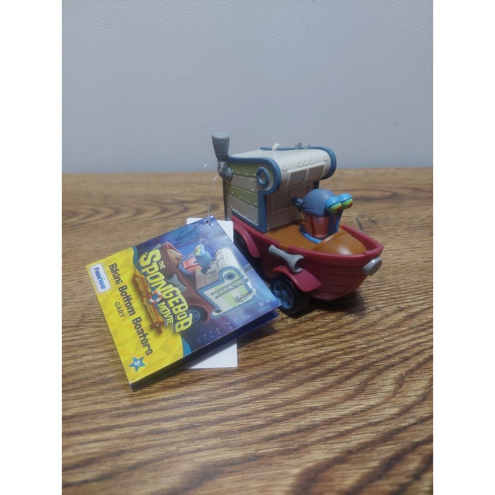 Spongebob The Movie: Search For Squarepants Bikini Bottom Boaters Gary Brand New